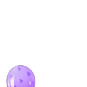 Gif animé joyeux anniversaire gateau ballons